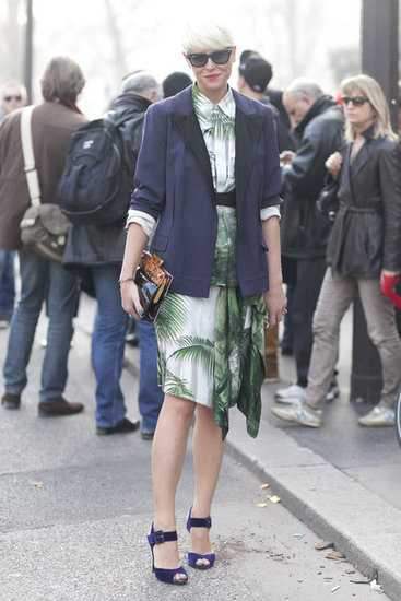 Paris Fashion Week Street Style Fall 2012
