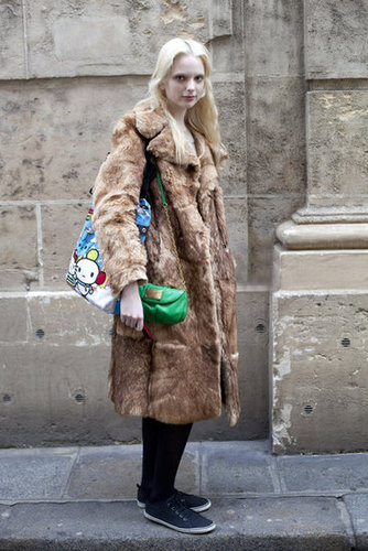 Paris Fashion Week Street Style Fall 2012 Paris Fashion Week Street Style Fall 2012