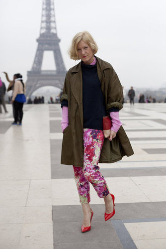 Paris Fashion Week Street Style Fall 2012 Paris Fashion Week Street Style Fall 2012