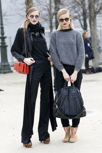 Paris Fashion Week Street Style Fall 2012 Paris Fashion Week Street Style Fall 2012