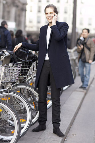 Paris Fashion Week Street Style Fall 2012 Paris Fashion Week Street Style Fall 2012