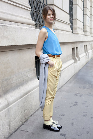 Paris Fashion Week Street Style Fall 2012