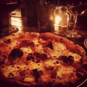 A midweek treat! In the midst of Fashion-Month mayhem, there's nothing wrong with a little indulgence — like a pizza from Roberta's in Brooklyn. Yum. Did associate editor Marisa eat the whole thing? It's very possible.
A midweek treat! In the midst of Fashion-Month mayhem, there's nothing wrong with a little indulgence — like a pizza from Roberta's in Brooklyn. Yum. Did associate editor Marisa eat the whole thing? It's very possible.