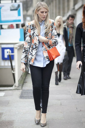 Looking for ways to wear that floral blazer? Right this way.
Looking for ways to wear that floral blazer? Right this way.
