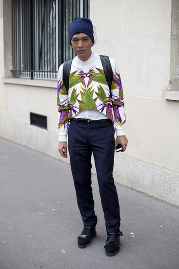 Paris Fashion Week Street Style Fall 2012