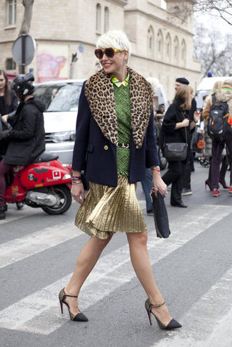 Paris Fashion Week Street Style Fall 2012 Paris Fashion Week Street Style Fall 2012