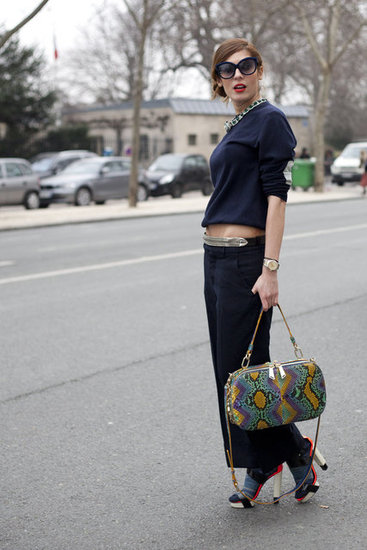 Paris Fashion Week Street Style Fall 2012