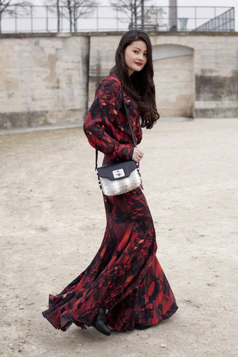 Paris Fashion Week Street Style Fall 2012 Paris Fashion Week Street Style Fall 2012