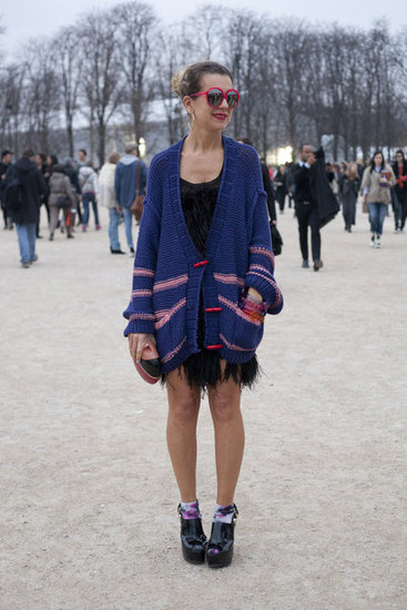 Paris Fashion Week Street Style Fall 2012