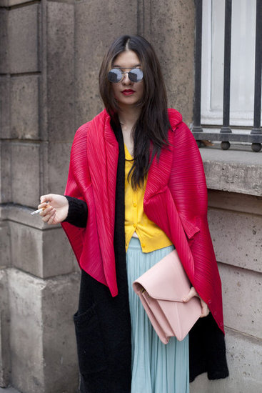 Paris Fashion Week Street Style Fall 2012