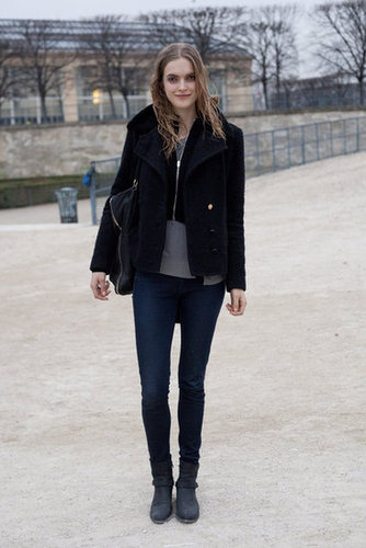 Paris Fashion Week Street Style Fall 2012 Paris Fashion Week Street Style Fall 2012