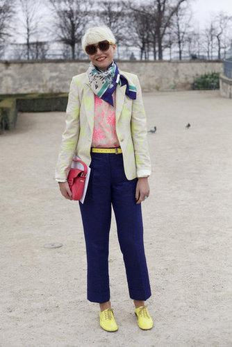 Paris Fashion Week Street Style Fall 2012 Paris Fashion Week Street Style Fall 2012