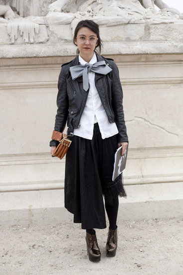 Paris Fashion Week Street Style Fall 2012