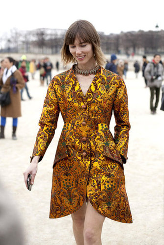 Paris Fashion Week Street Style Fall 2012 Paris Fashion Week Street Style Fall 2012