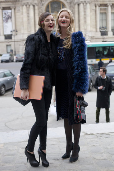 Paris Fashion Week Street Style Fall 2012