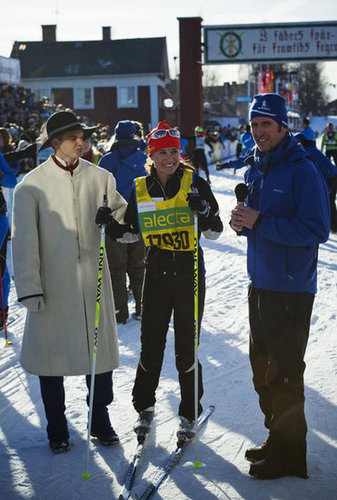 Pippa Middleton Gets a Kiss After Her Cross-Country Ski Adventure Pippa Middleton Gets a Kiss After Her Cross-Country Ski Adventure