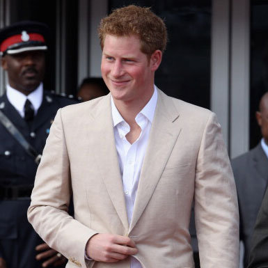 Prince Harry in the Bahamas.
Prince Harry in the Bahamas.