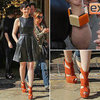 Ginnifer Goodwin Leather Dress