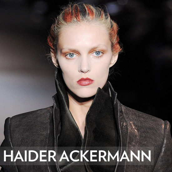 Haider Ackermann Hair Fall/Winter 2012