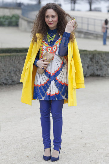 Paris Fashion Week Street Style Fall 2012