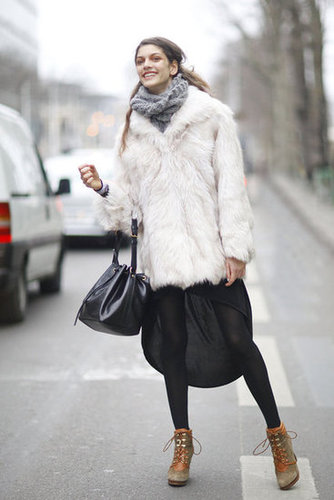 Paris Fashion Week Street Style Fall 2012 Paris Fashion Week Street Style Fall 2012