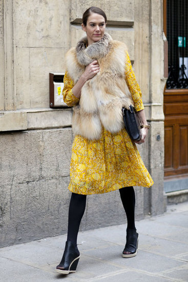 Paris Fashion Week Street Style Fall 2012