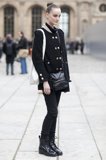 Paris Fashion Week Street Style Fall 2012