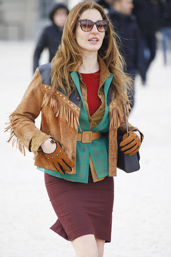 Paris Fashion Week Street Style Fall 2012 Paris Fashion Week Street Style Fall 2012