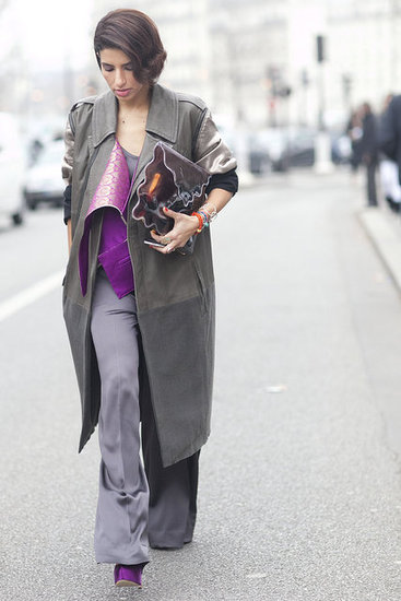 Paris Fashion Week Street Style Fall 2012