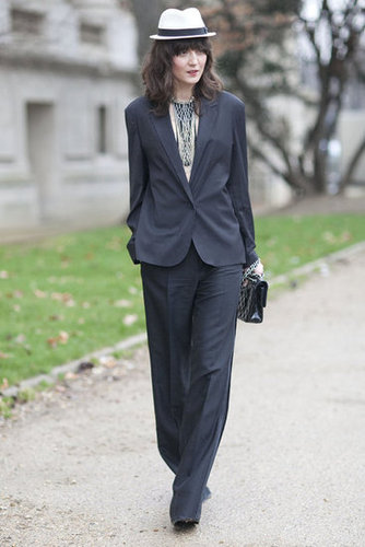 Paris Fashion Week Street Style Fall 2012 Paris Fashion Week Street Style Fall 2012