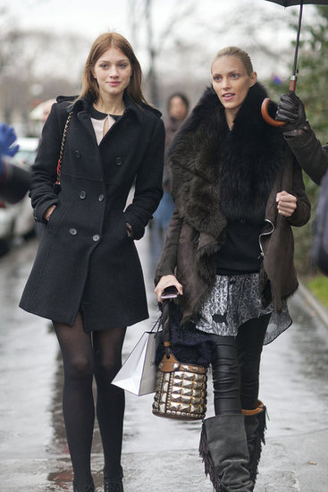 Paris Fashion Week Street Style Fall 2012