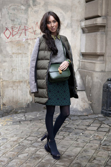 Paris Fashion Week Street Style Fall 2012