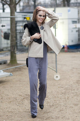 Paris Fashion Week Street Style Fall 2012 Paris Fashion Week Street Style Fall 2012