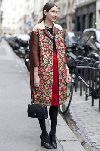 Paris Fashion Week Street Style Fall 2012 Paris Fashion Week Street Style Fall 2012