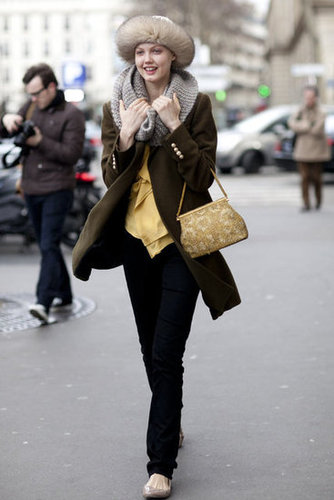 Paris Fashion Week Street Style Fall 2012 Paris Fashion Week Street Style Fall 2012