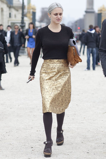 Paris Fashion Week Street Style Fall 2012