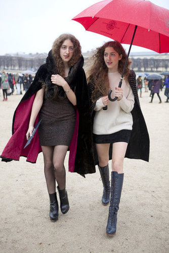 Paris Fashion Week Street Style Fall 2012 Paris Fashion Week Street Style Fall 2012