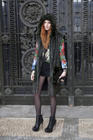 Paris Fashion Week Street Style Fall 2012 Paris Fashion Week Street Style Fall 2012