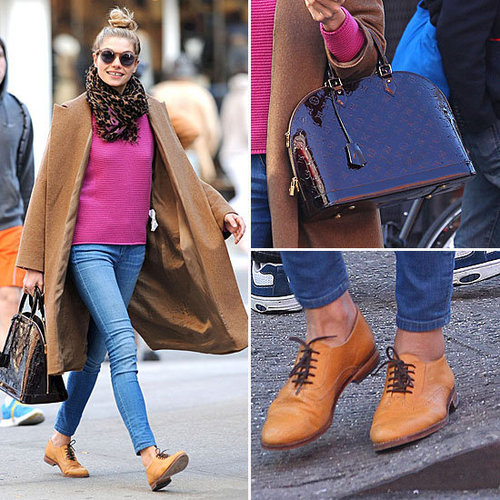 Jessica Hart Louis Vuitton Bag