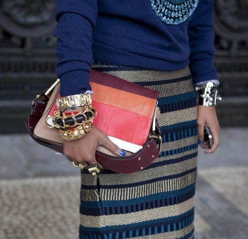 Paris Fashion Week Street Style Shoes, Accessories Fall 2012