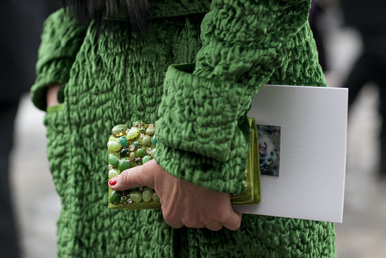 Paris Fashion Week Street Style Fall 2012