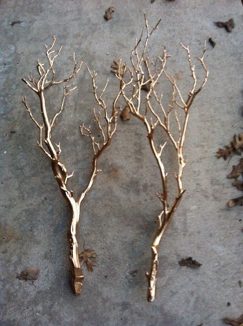 gold branches gold branches