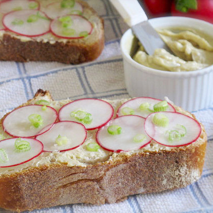 Spring Radish Sandwich Recipe