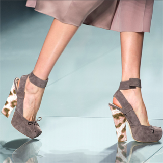 Ankle Strapped Heels Dominated the 2012 Autumn Winter Paris Fashion Week Runways! Scope All the Designer Shoes on Show!