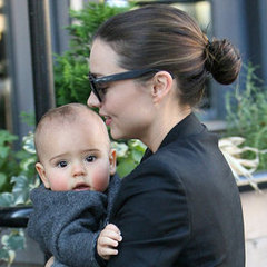 Miranda Kerr's Off-Duty Hairstyles