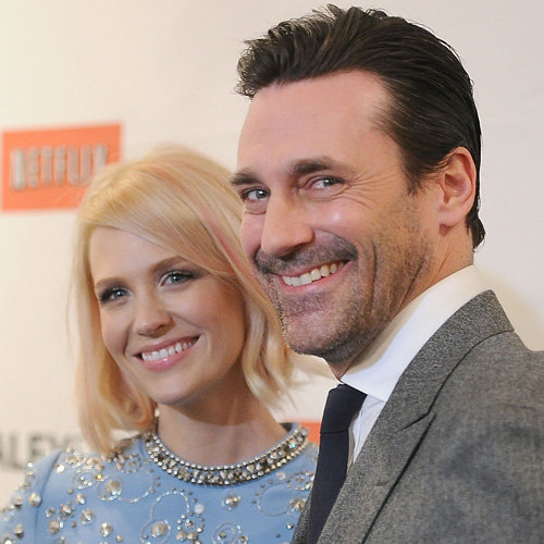 Jon Hamm and January Jones Pictures at PaleyFest