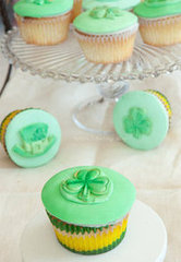 Crème De Menthe Cupcakes