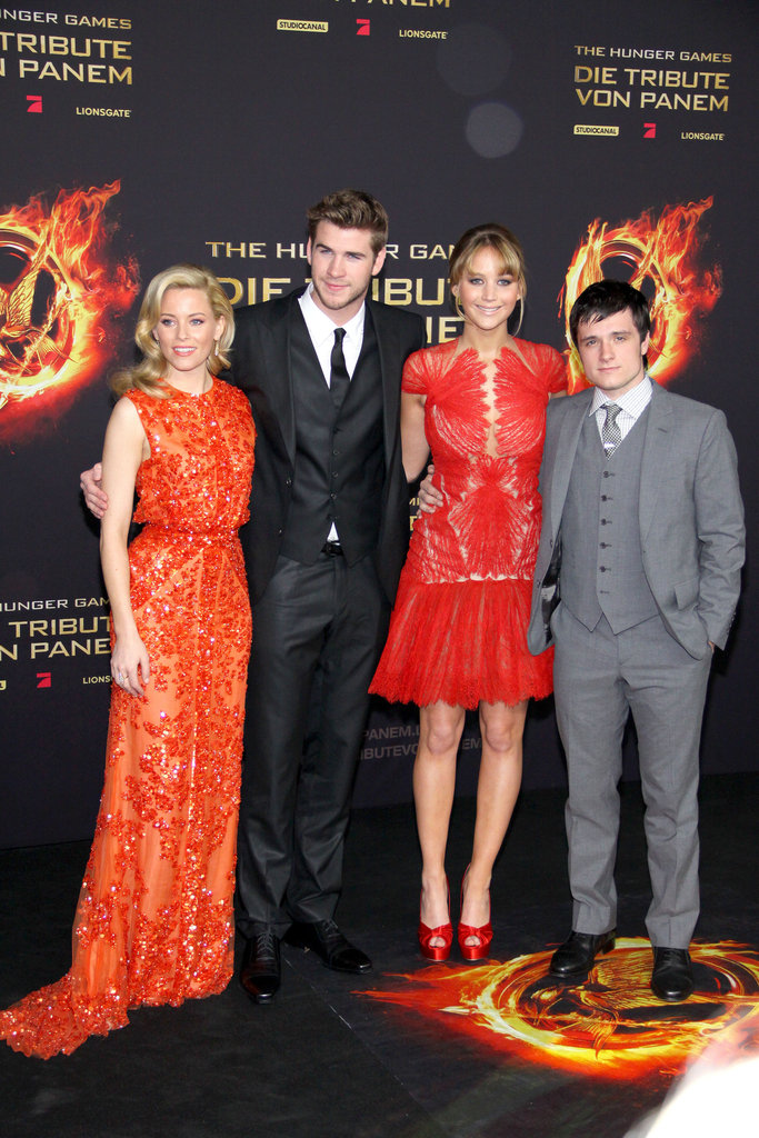 Hunger Games' Jennifer Lawrence and Elizabeth Banks Go With Fiery Shades in Berlin Hunger Games' Jennifer Lawrence and Elizabeth Banks Go With Fiery Shades in Berlin