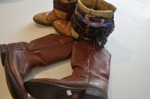 DIY boho belted boots tutorial | Mr. Kate