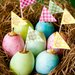 Easter Egg Cupcakes With "Yolk" Centers